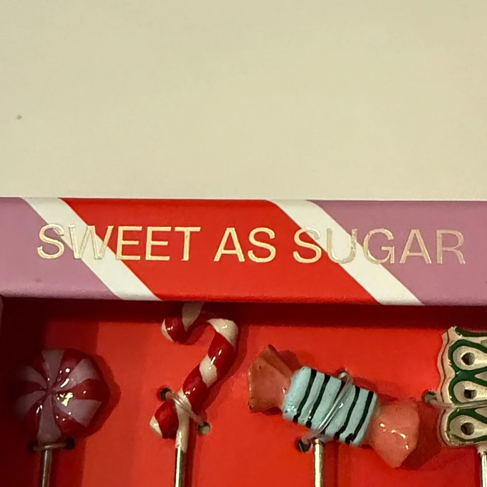 Anthropologie Festive Candy-Themed Stir Sticks